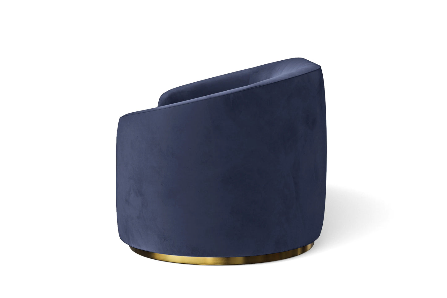 Livorno 2 Seater Sofa Dark Blue Velvet