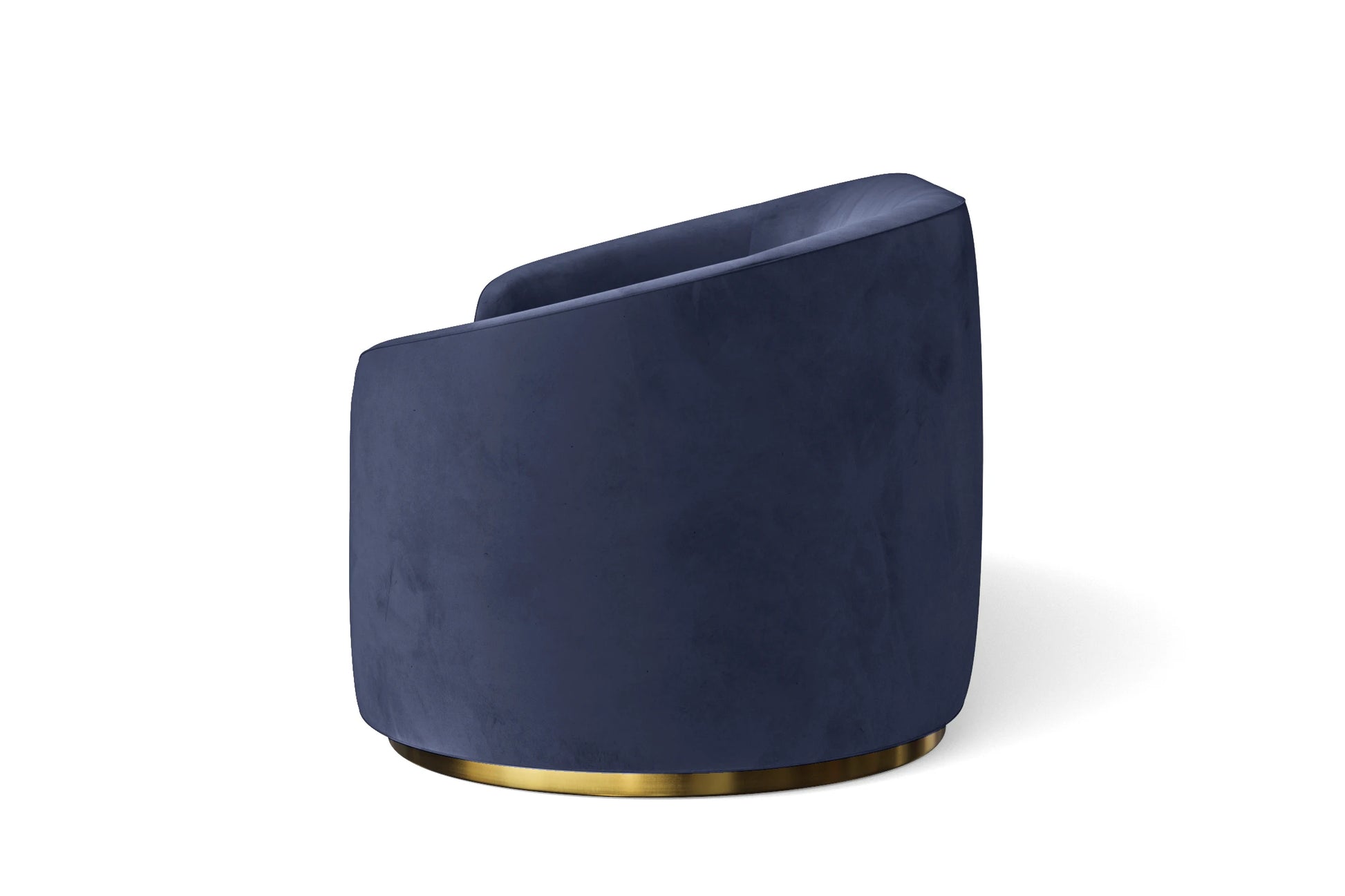 Livorno 3 Seater Sofa Dark Blue Velvet