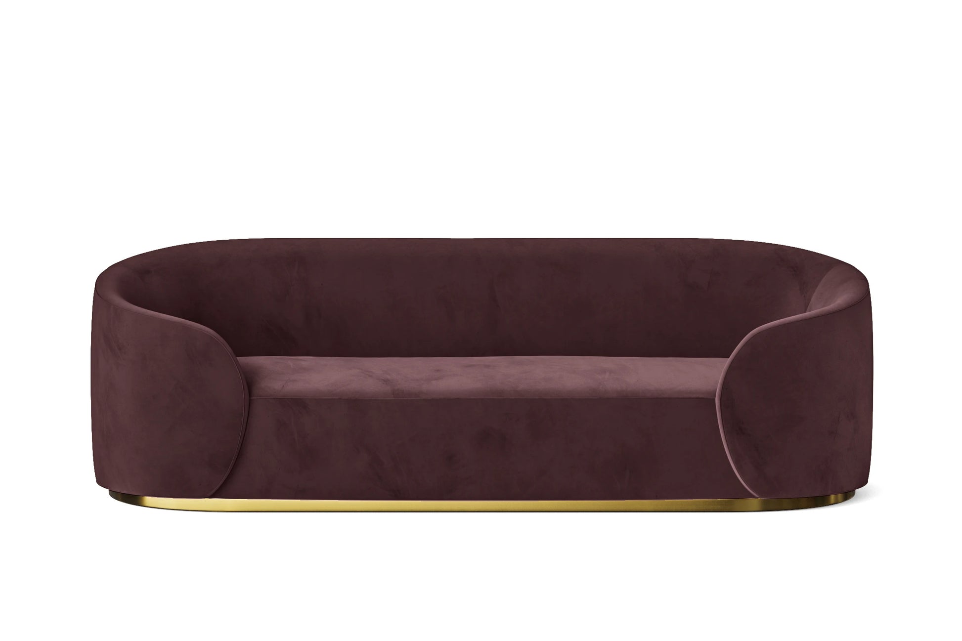 Livorno 3 Seater Sofa Grape Velvet