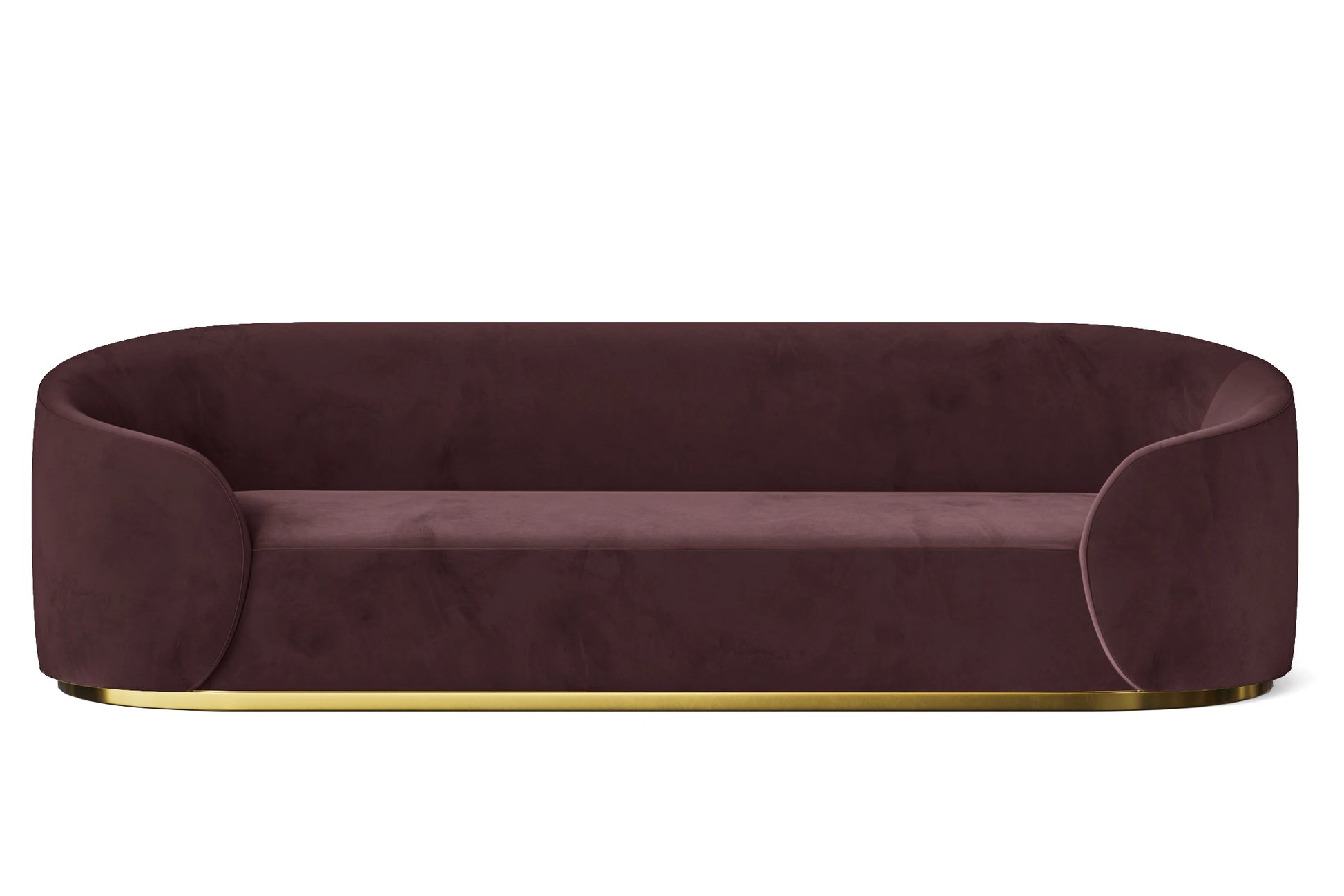 Livorno 4 Seater Sofa Grape Velvet