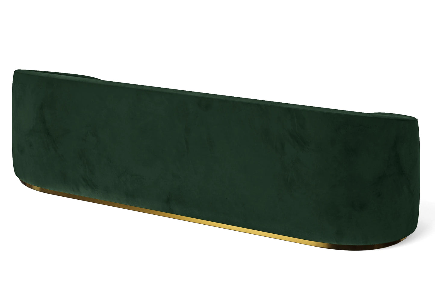 Livorno 4 Seater Sofa Green Velvet