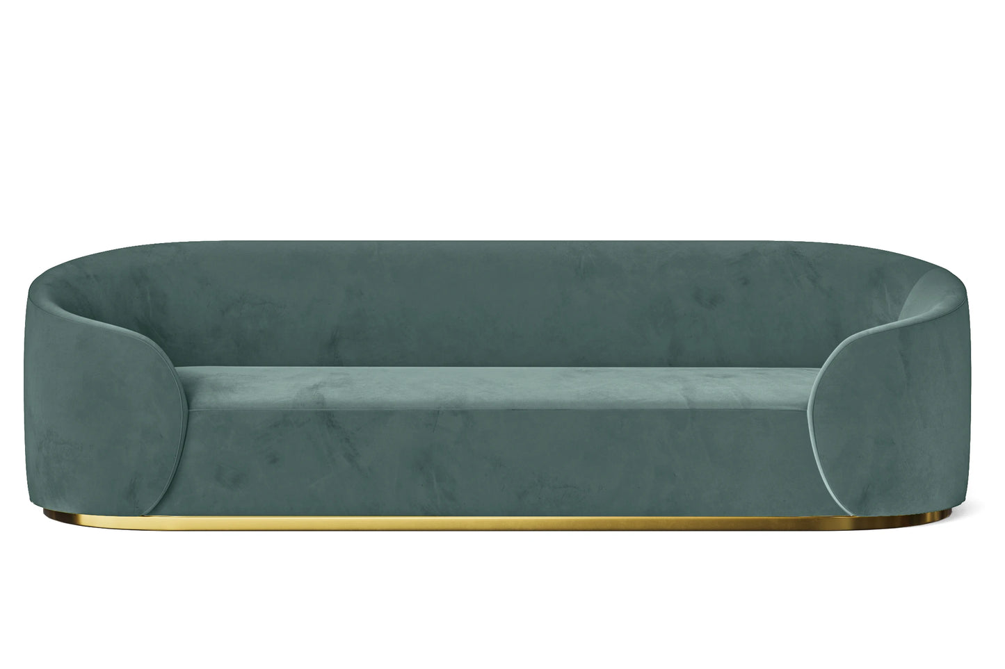 Livorno 4 Seater Sofa Teal Velvet