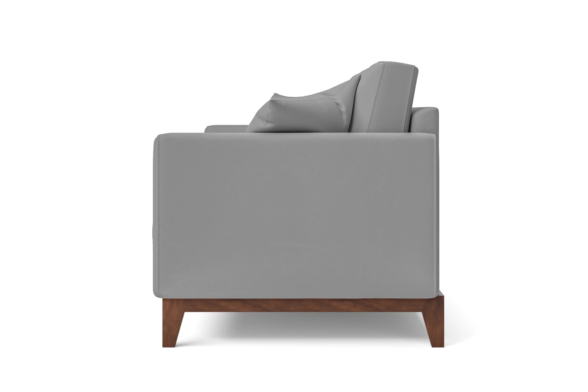 Lucca Armchair Grey Leather