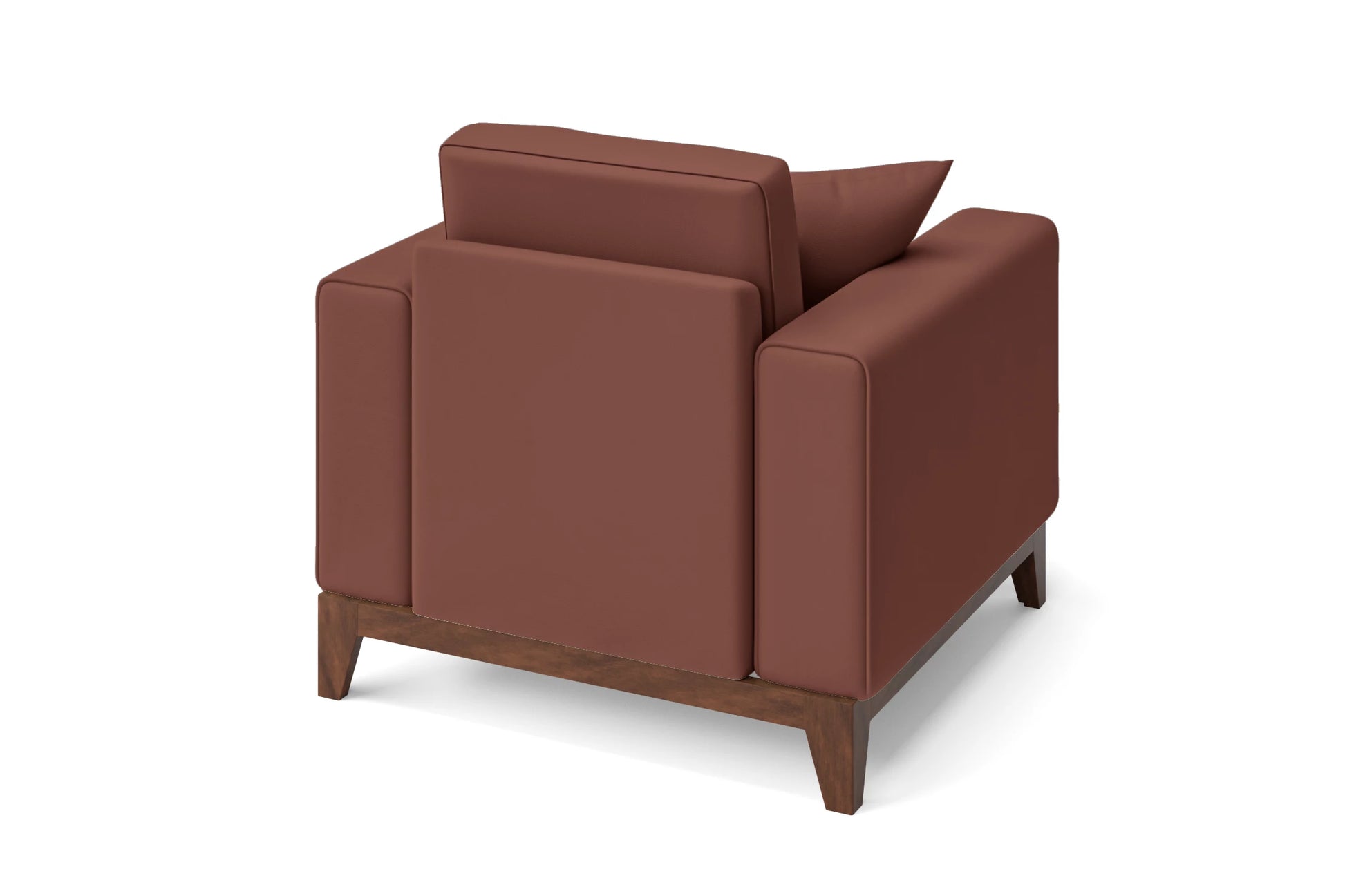 Lucca Armchair Mauve Leather