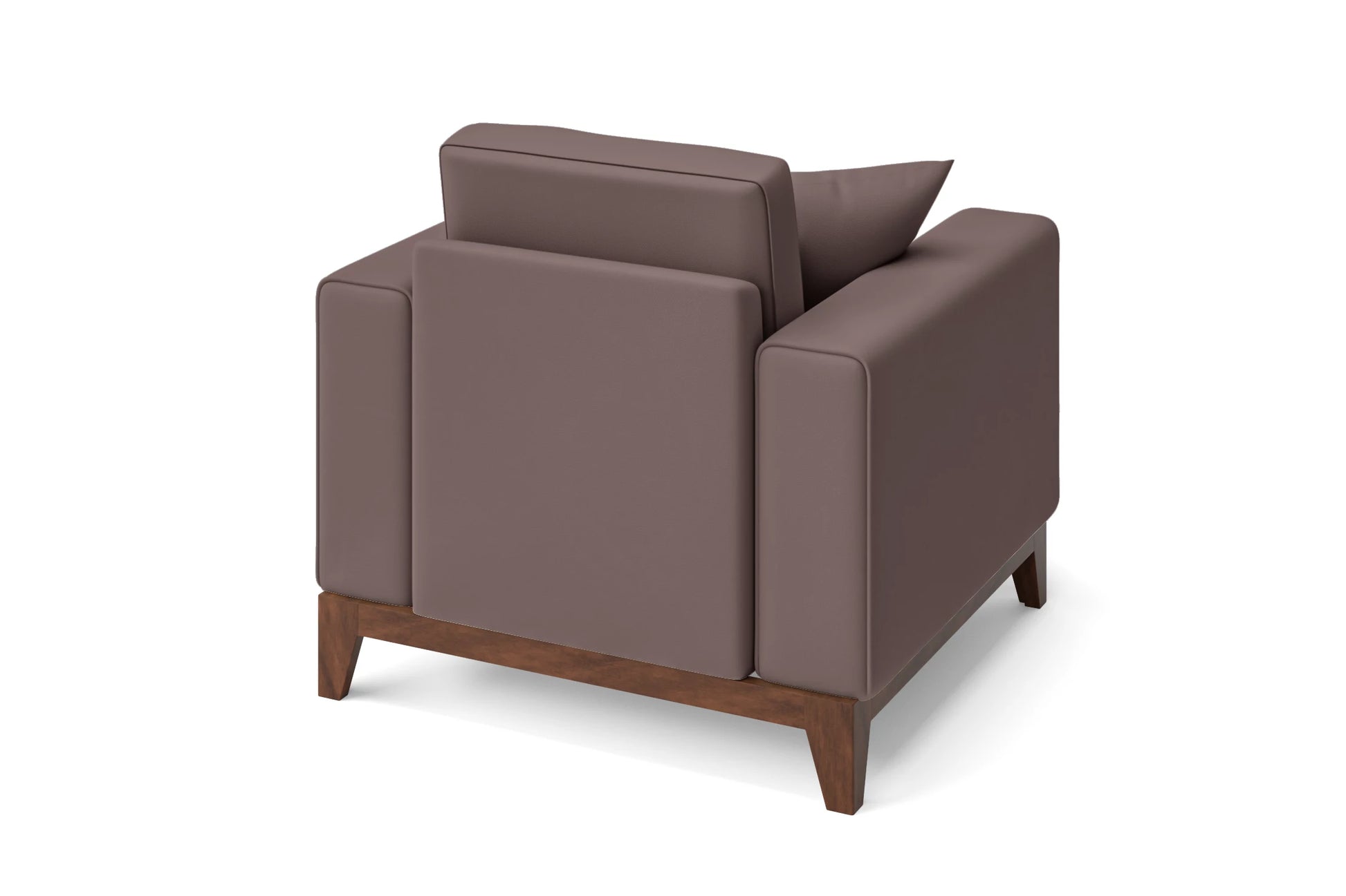 Lucca Armchair Rose Taupe Leather