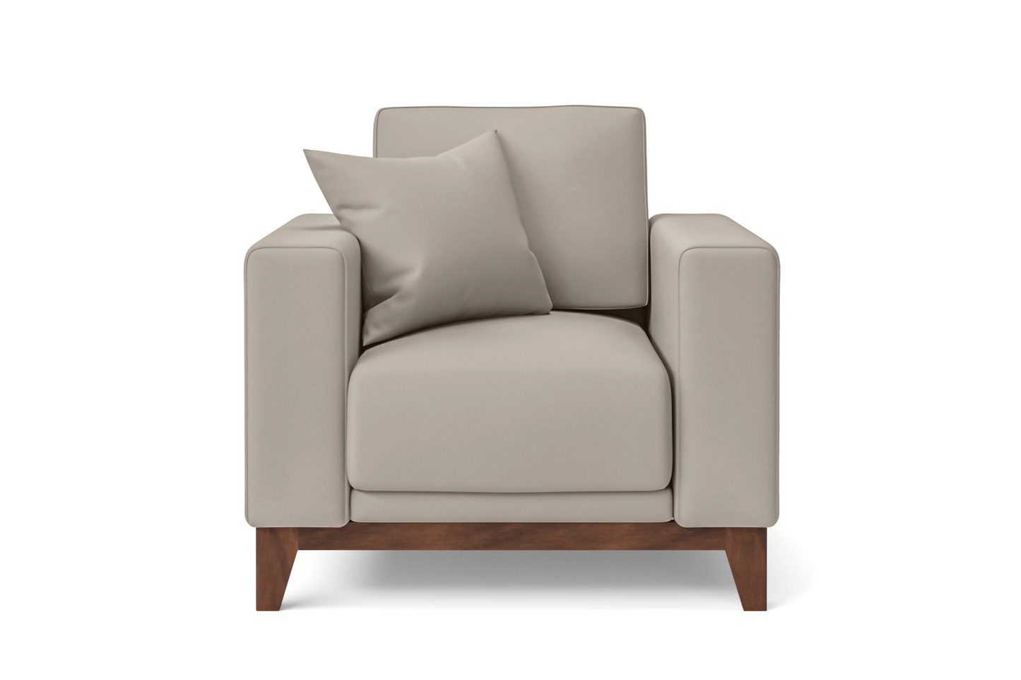 Lucca Armchair Sand Leather