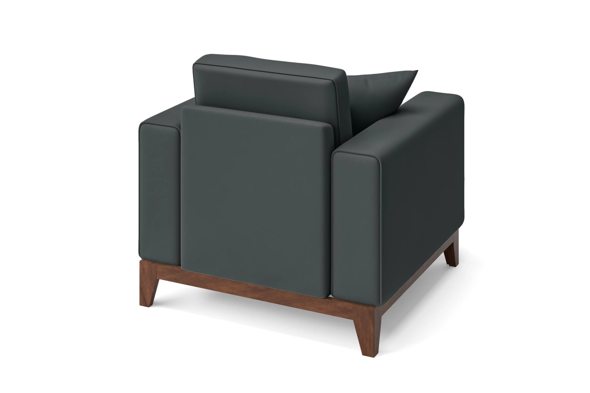 Lucca Armchair Slate Leather