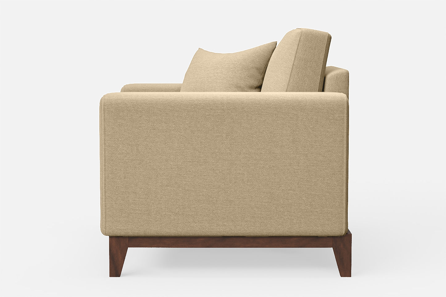 Lucca Armchair Beige Linen Fabric