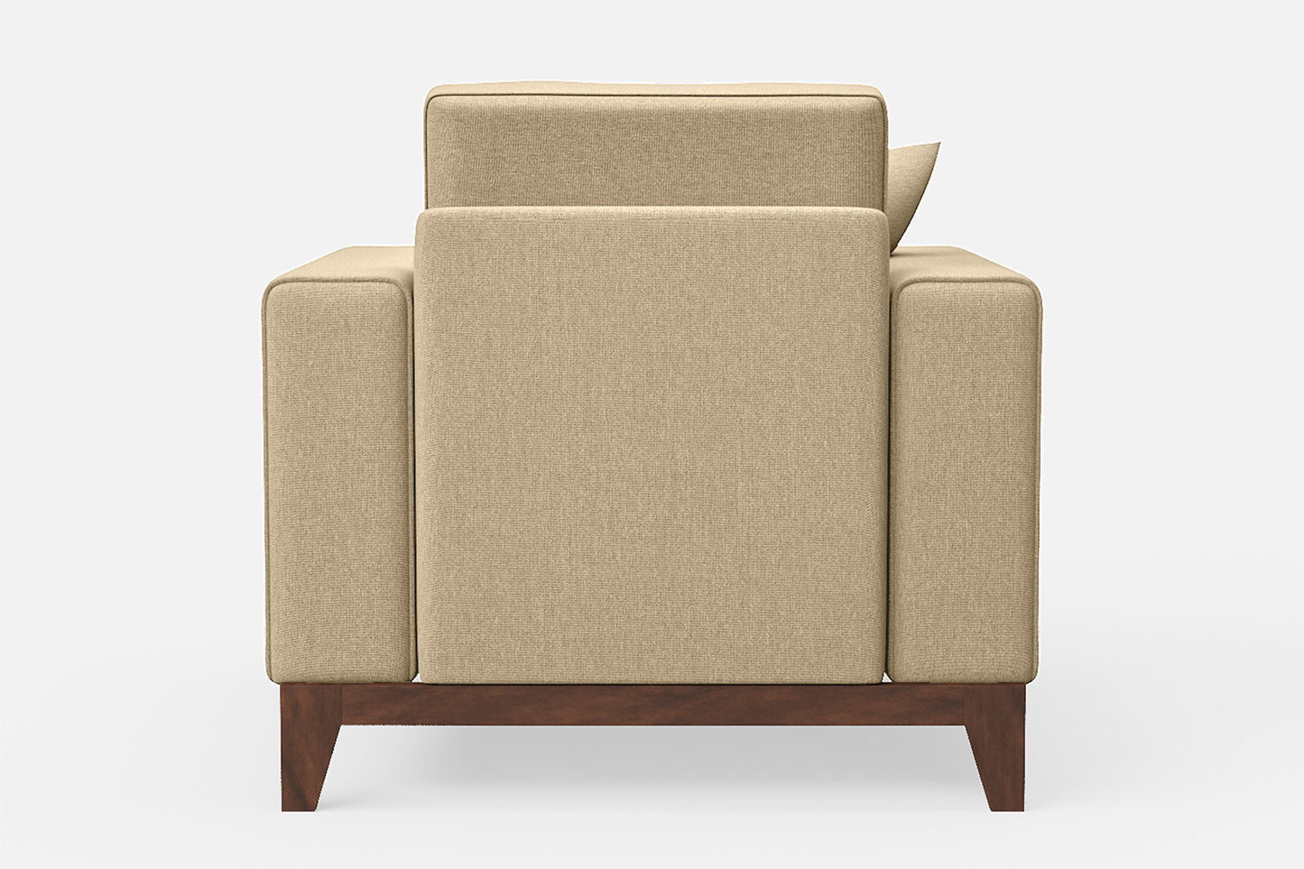 Lucca Armchair Beige Linen Fabric