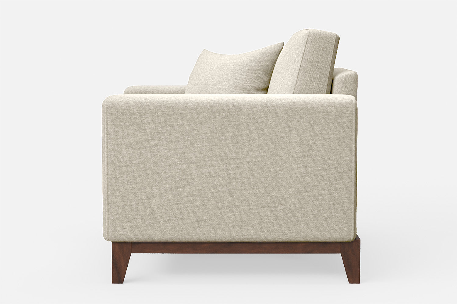 Lucca Armchair Cream Linen Fabric