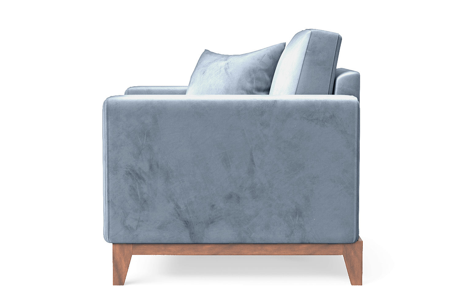 Lucca Armchair Baby Blue Velvet