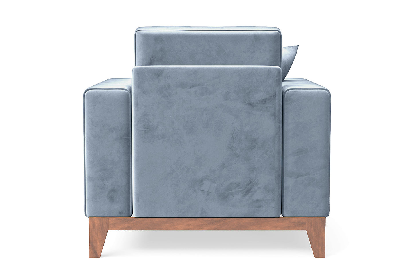 Lucca Armchair Baby Blue Velvet