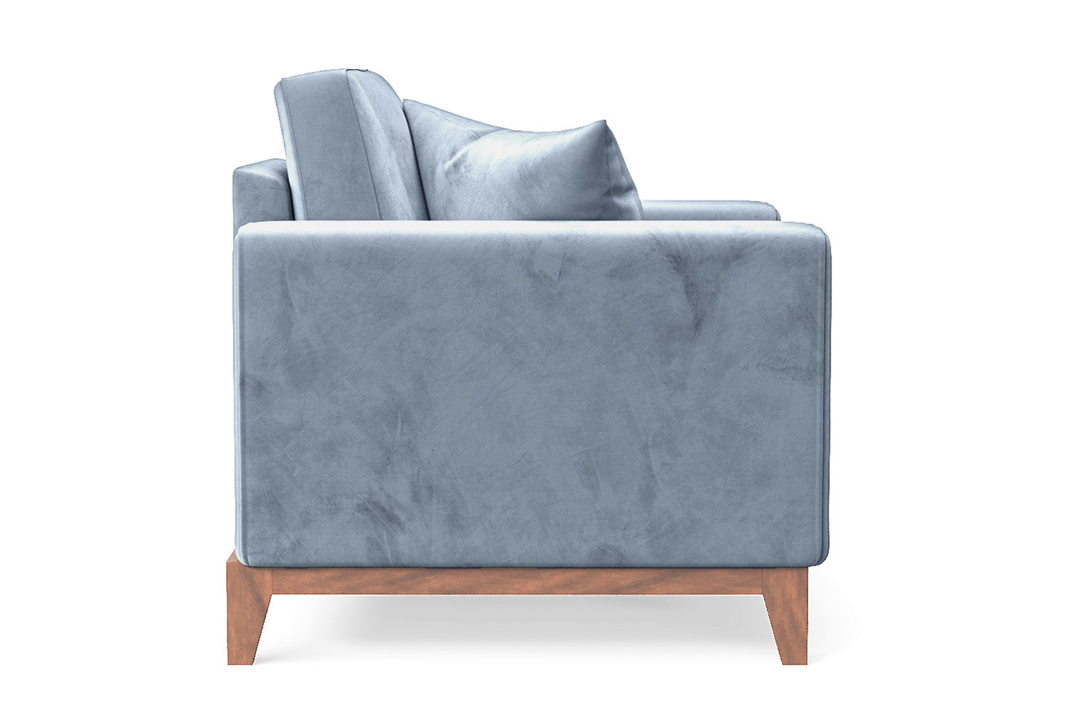 Lucca Armchair Baby Blue Velvet