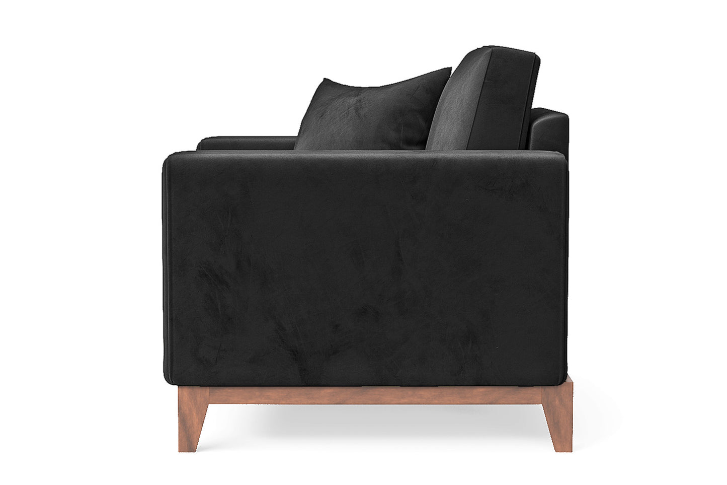 Lucca Armchair Black Velvet