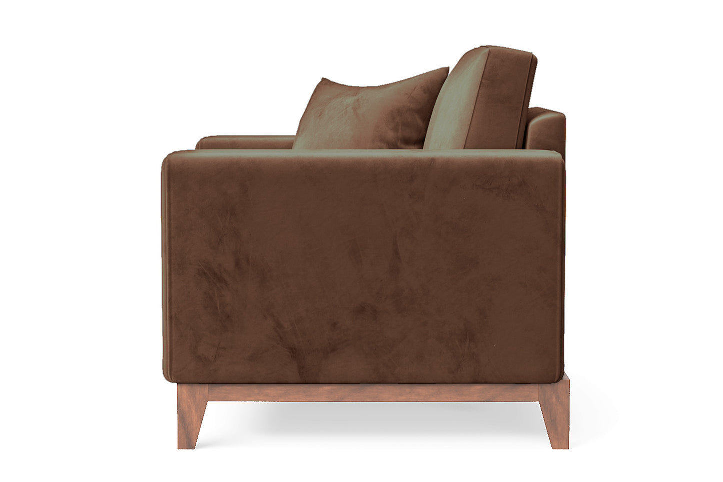 Lucca Armchair Coffee Brown Velvet