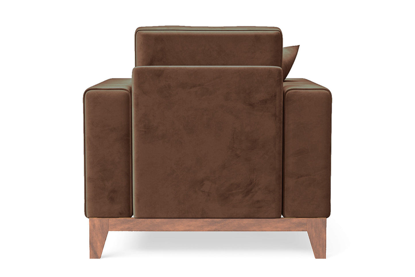 Lucca Armchair Coffee Brown Velvet