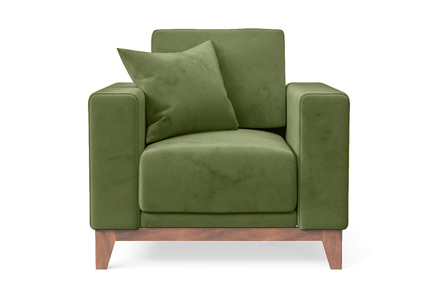 Lucca Armchair Lime Velvet