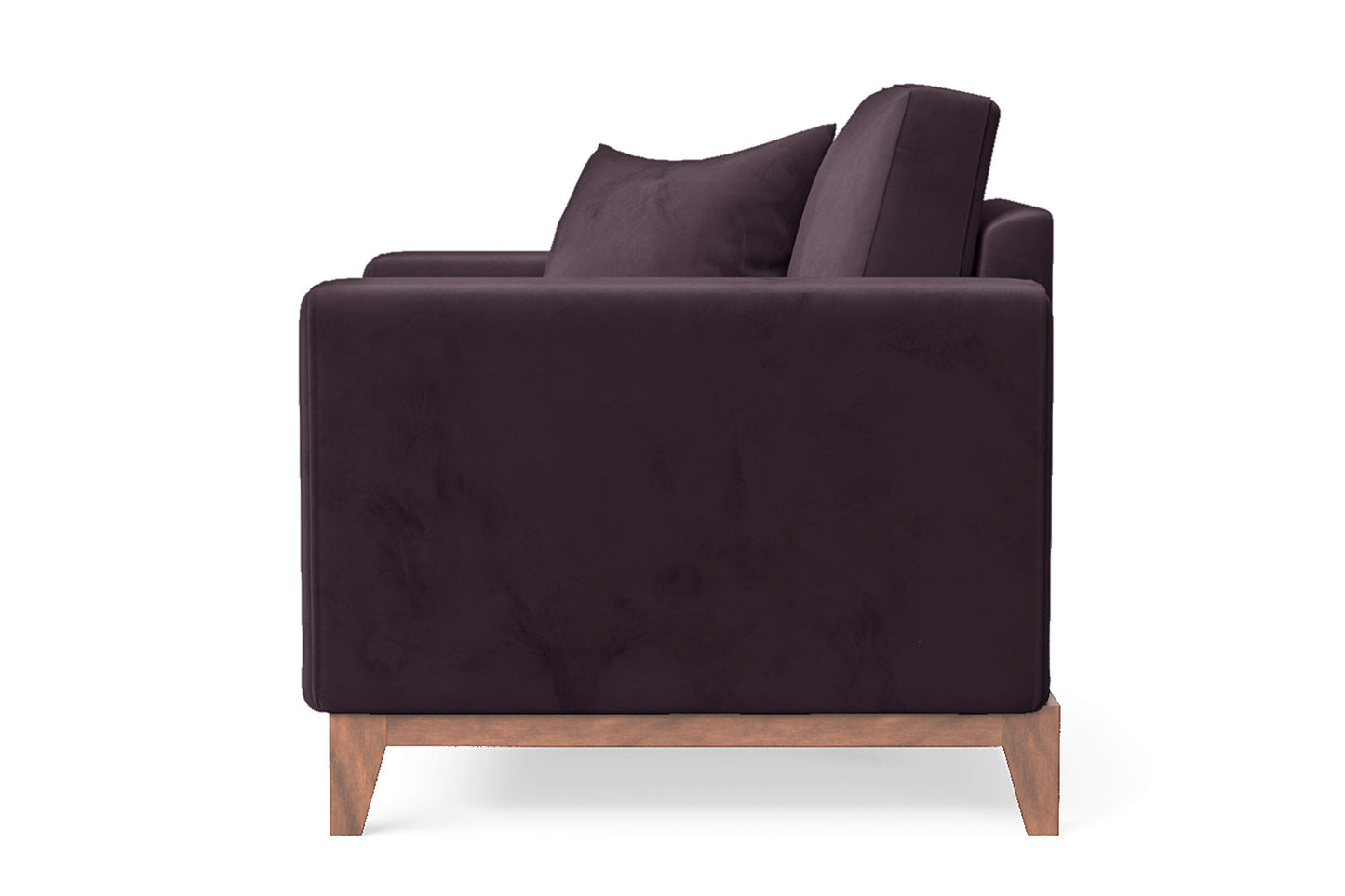 Lucca Armchair Purple Velvet