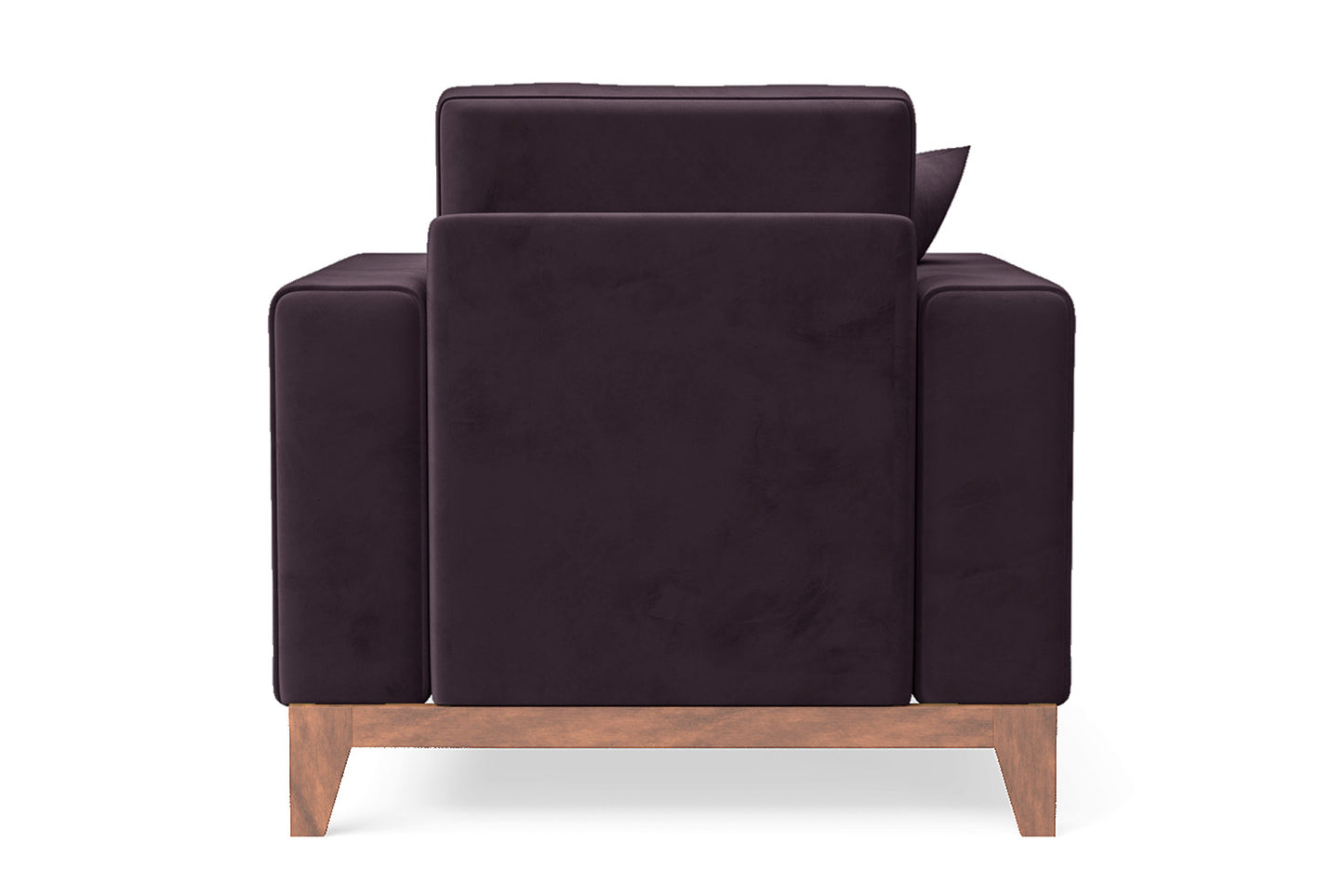 Lucca Armchair Purple Velvet