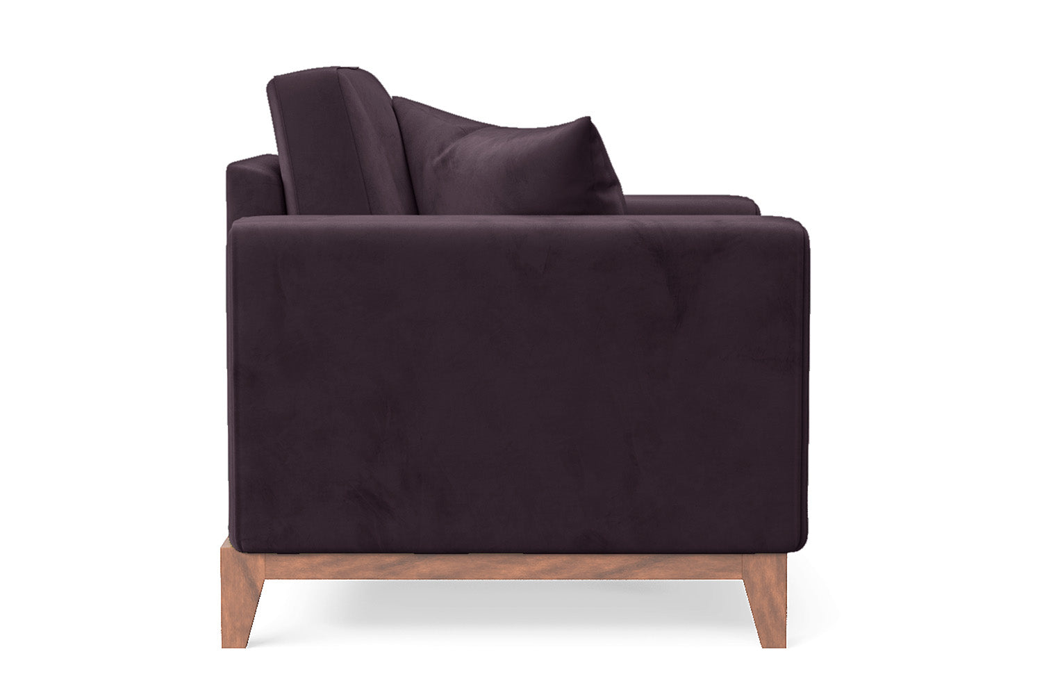 Lucca Armchair Purple Velvet