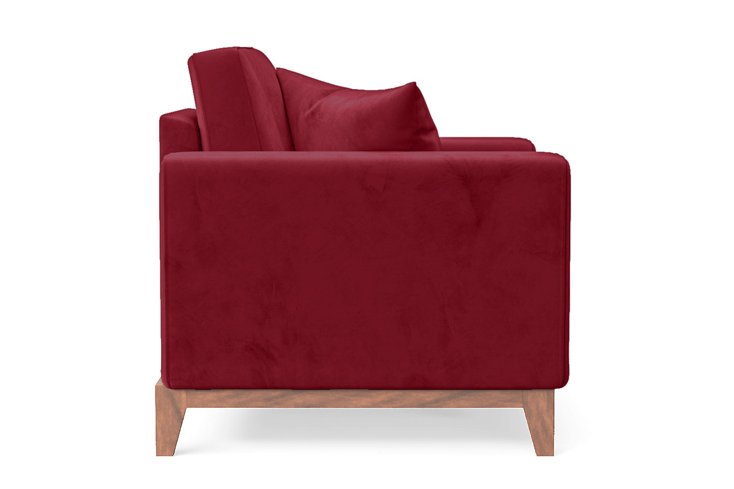 Lucca Armchair Red Velvet