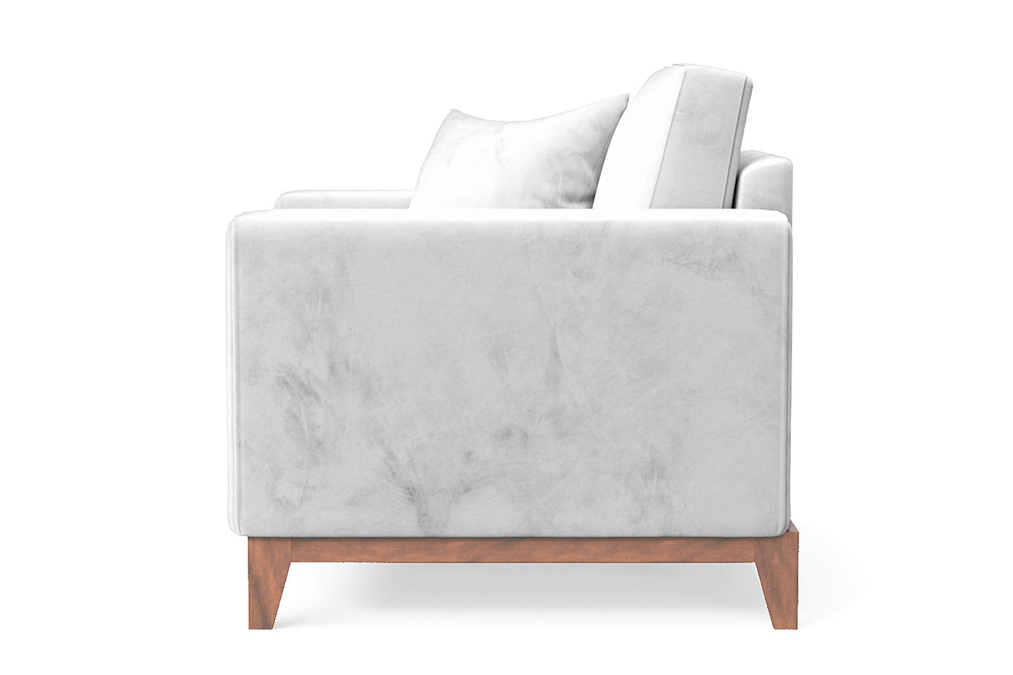 Lucca Armchair White Velvet