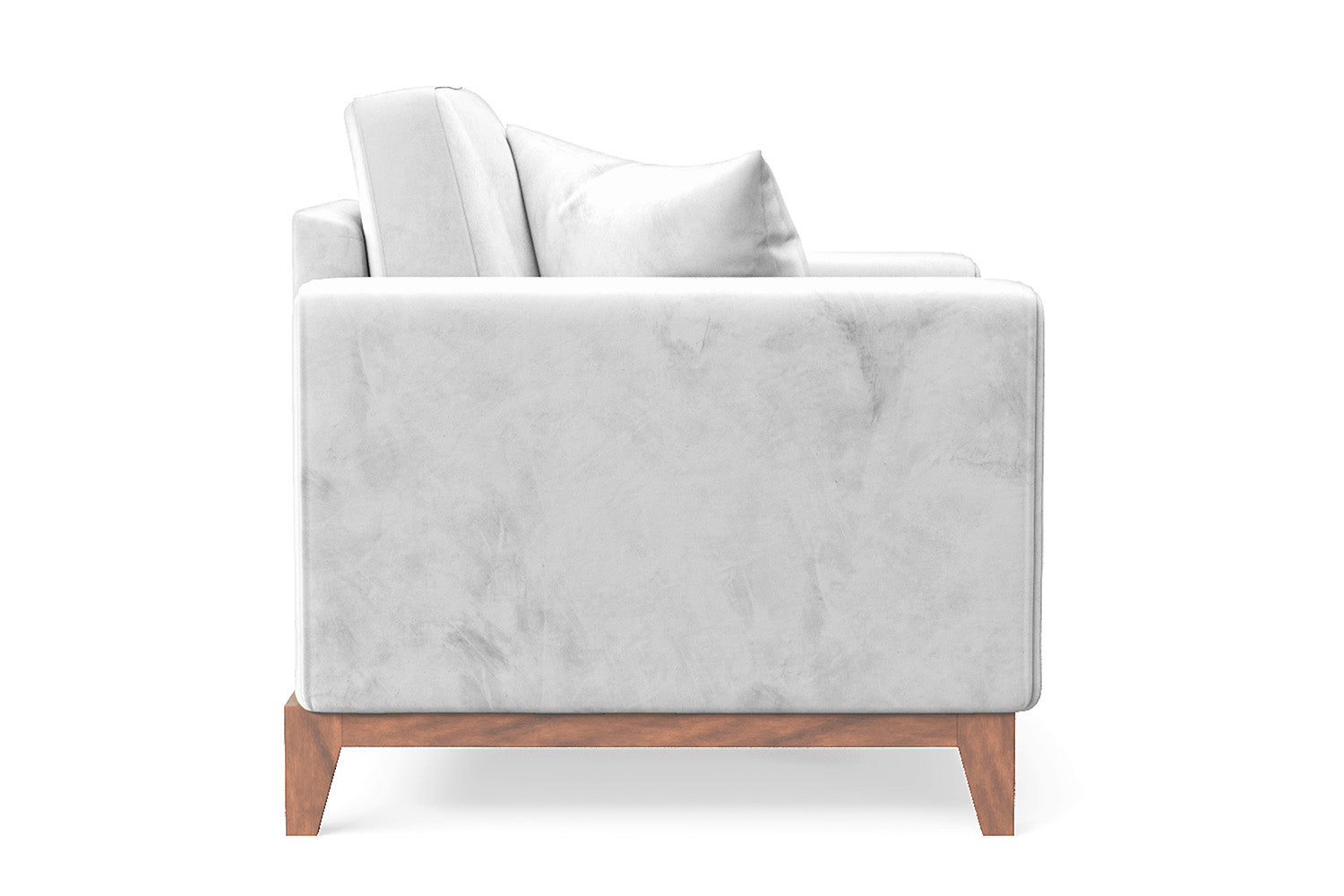 Lucca Armchair White Velvet