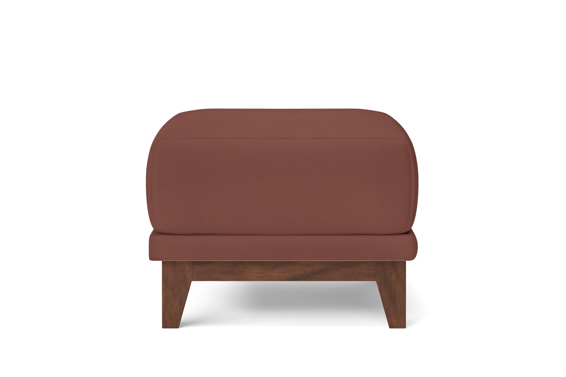 Lucca Ottoman Mauve Leather