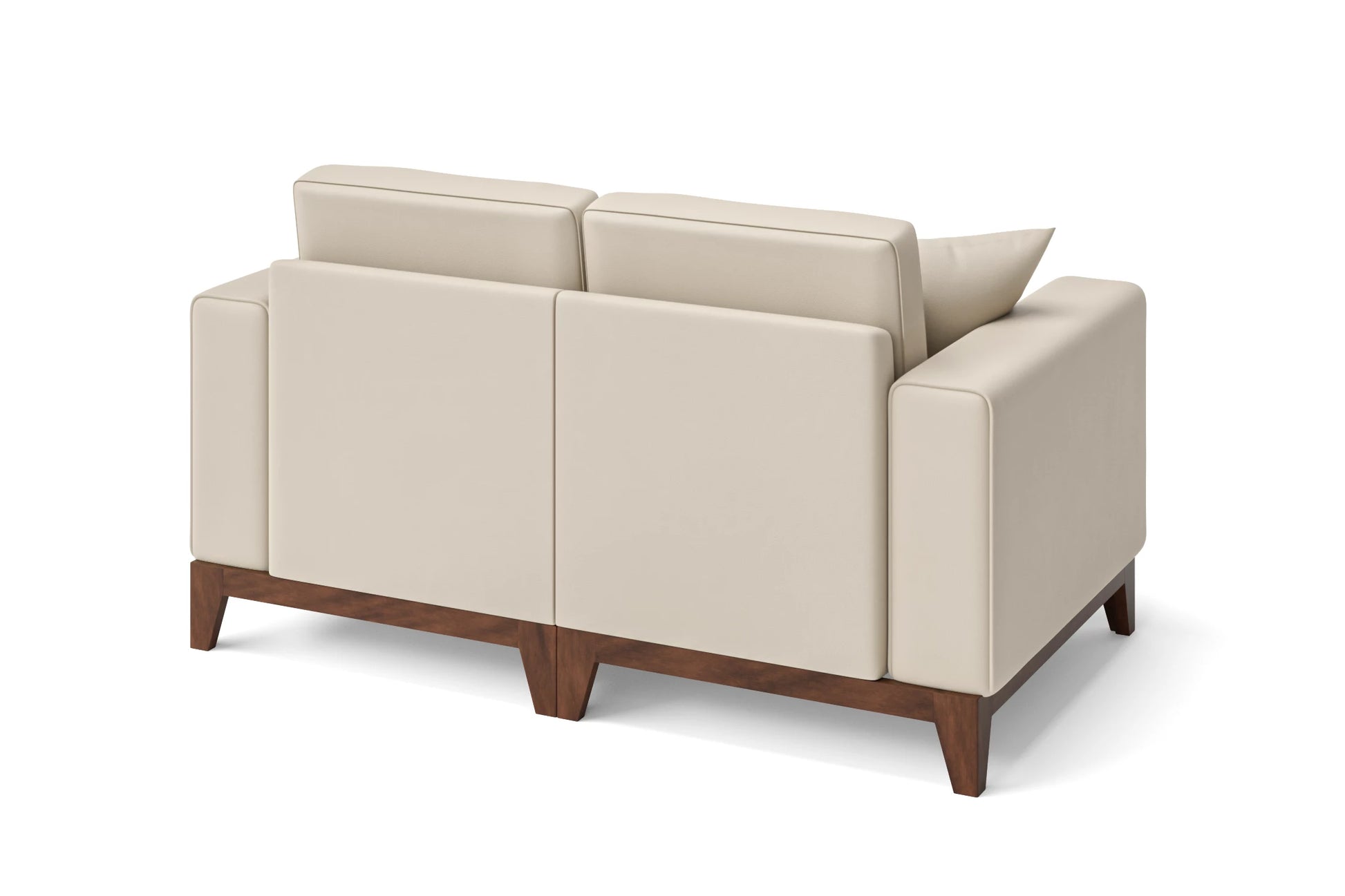 Lucca 2 Seater Sofa Cream Leather