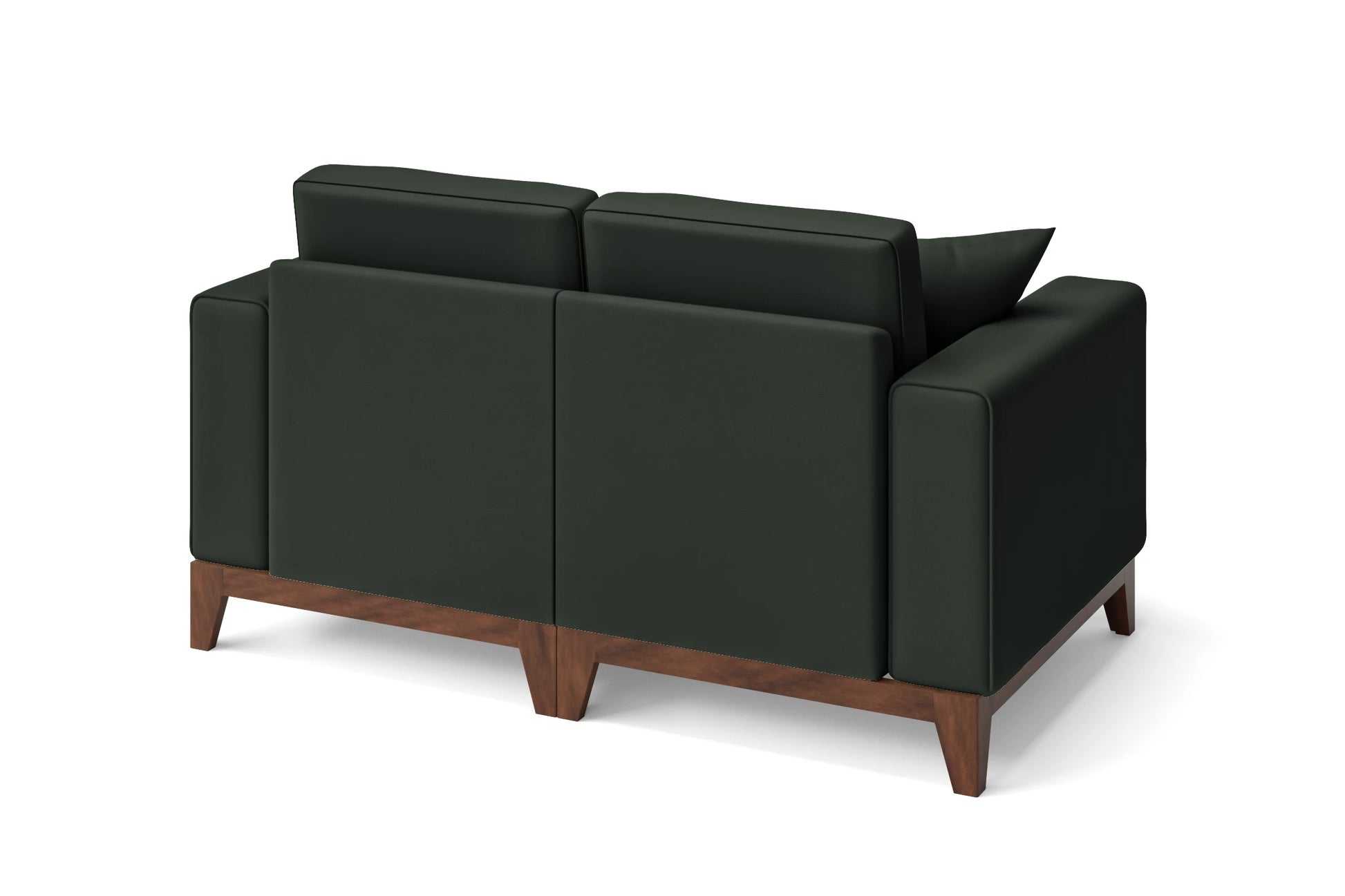 Lucca 2 Seater Sofa Green Leather