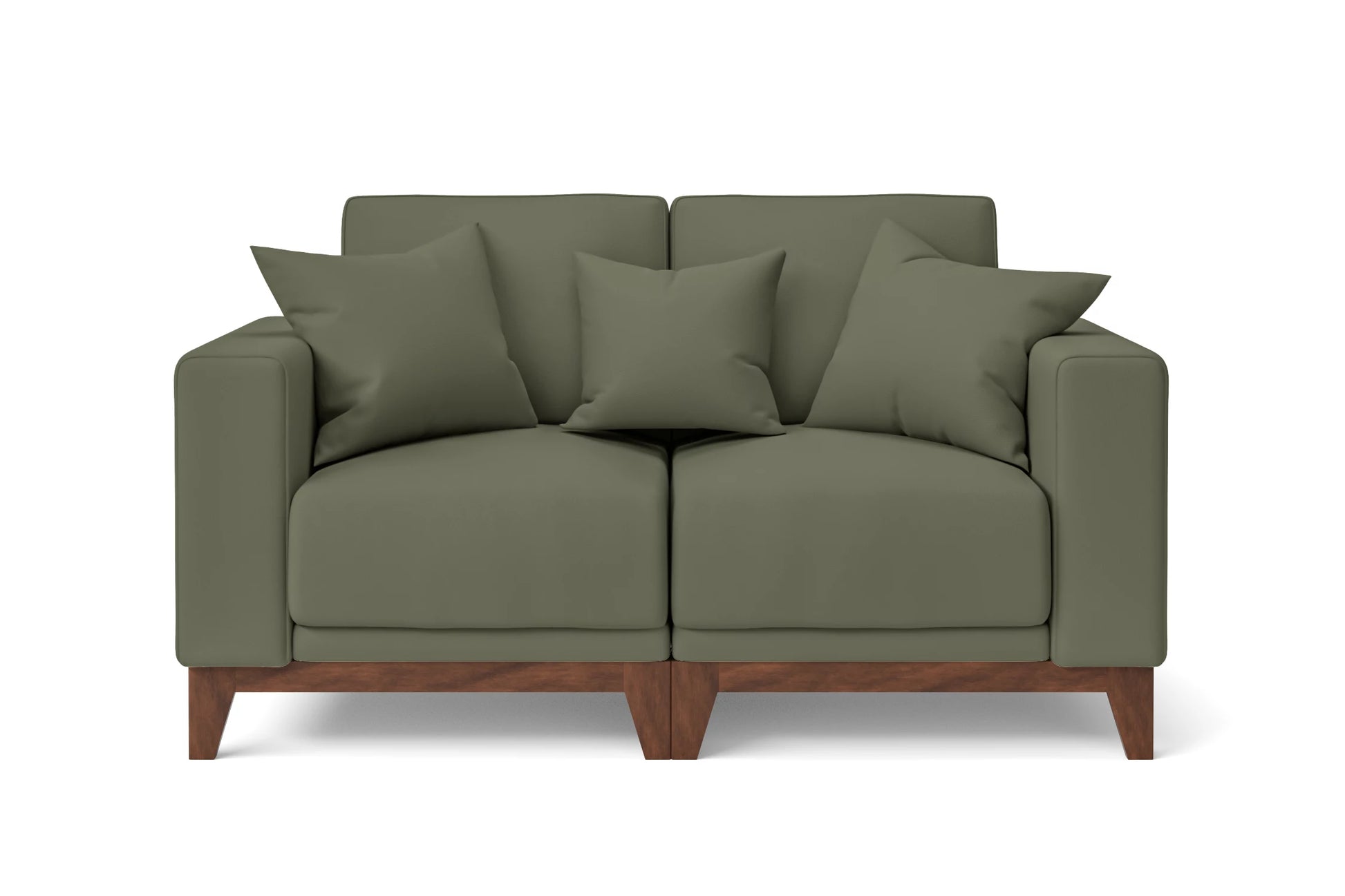 Lucca 2 Seater Sofa Sage Leather