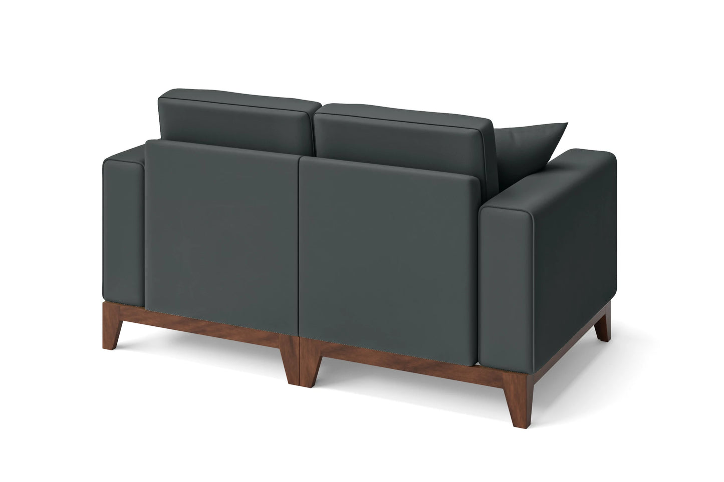 Lucca 2 Seater Sofa Slate Leather