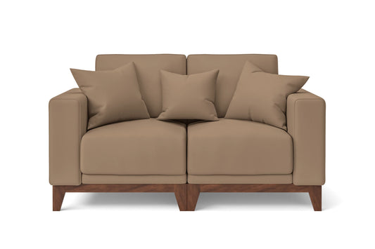 Lucca 2 Seater Sofa Stone Leather