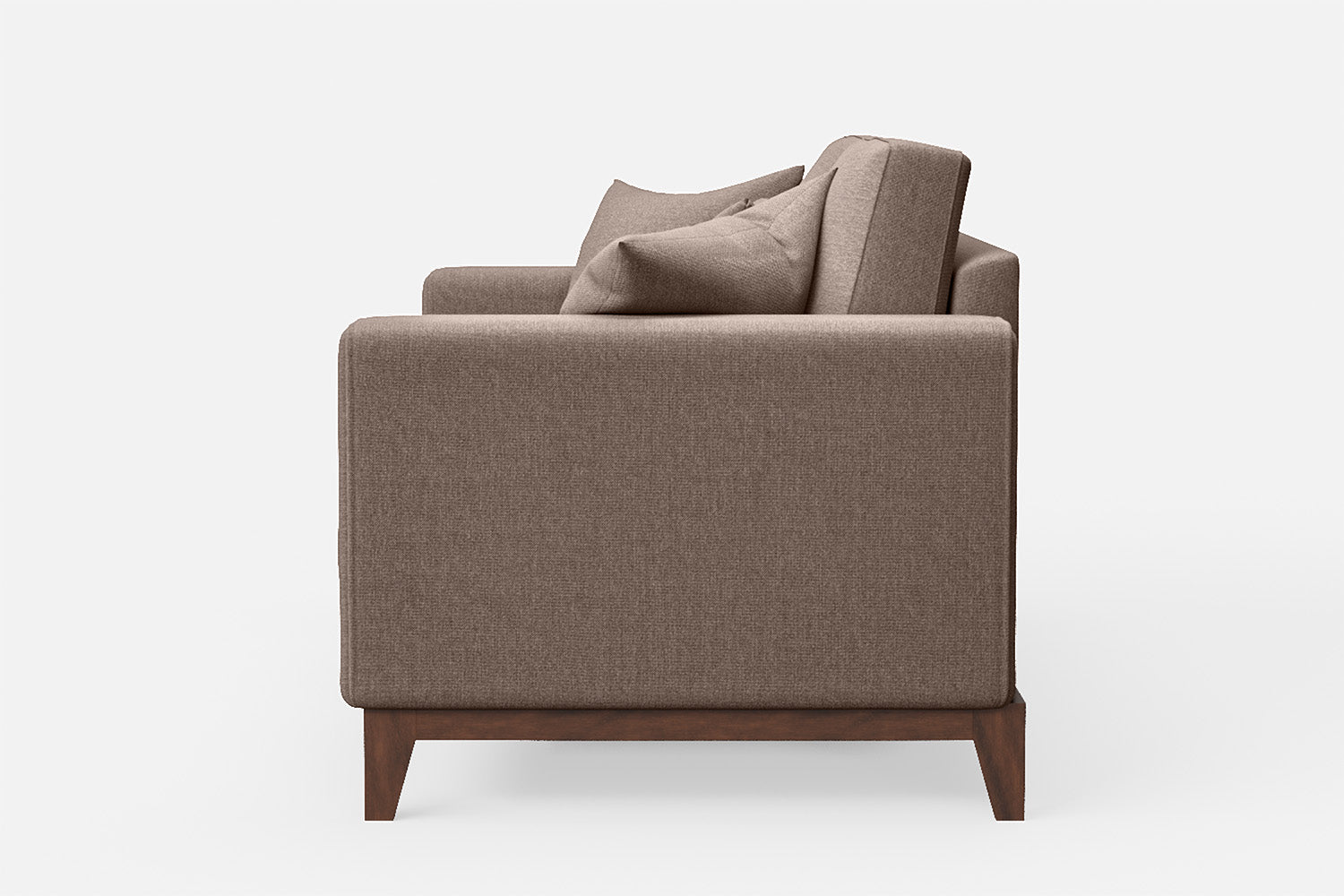 Lucca 2 Seater Sofa Caramel Linen Fabric