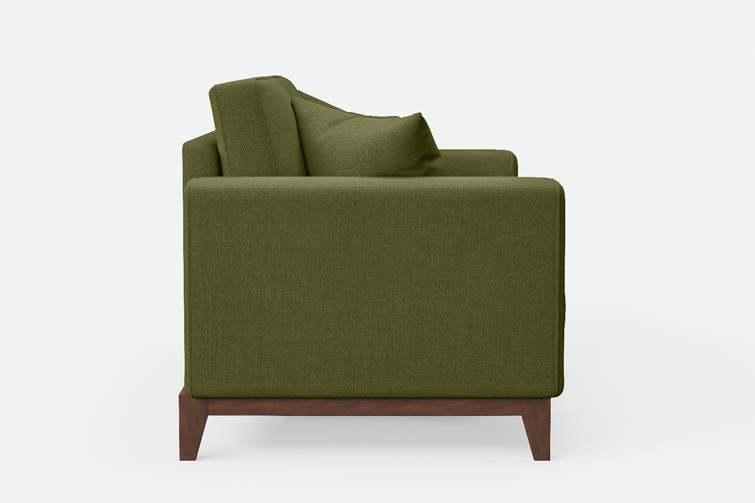 Lucca 2 Seater Sofa Olive Linen Fabric