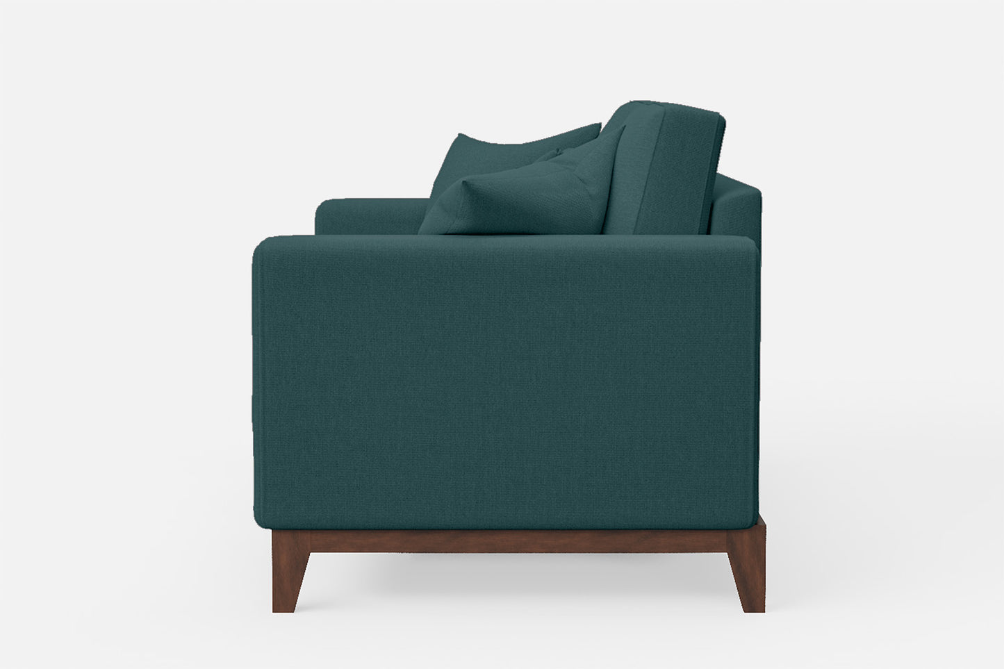 Lucca 2 Seater Sofa Teal Linen Fabric