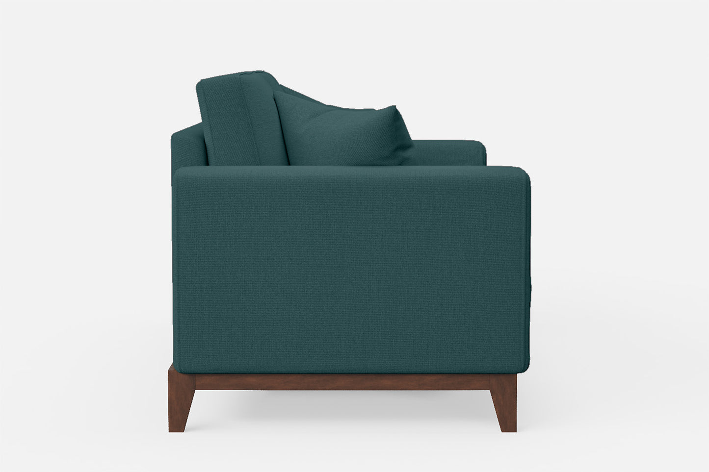 Lucca 2 Seater Sofa Teal Linen Fabric