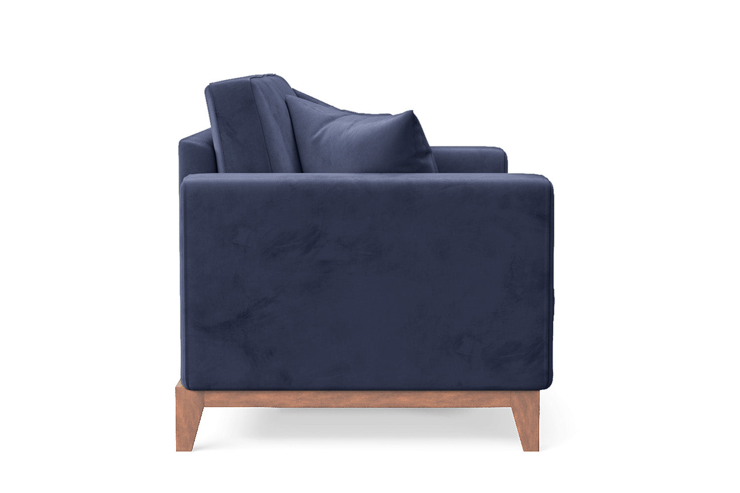 Lucca 2 Seater Sofa Dark Blue Velvet