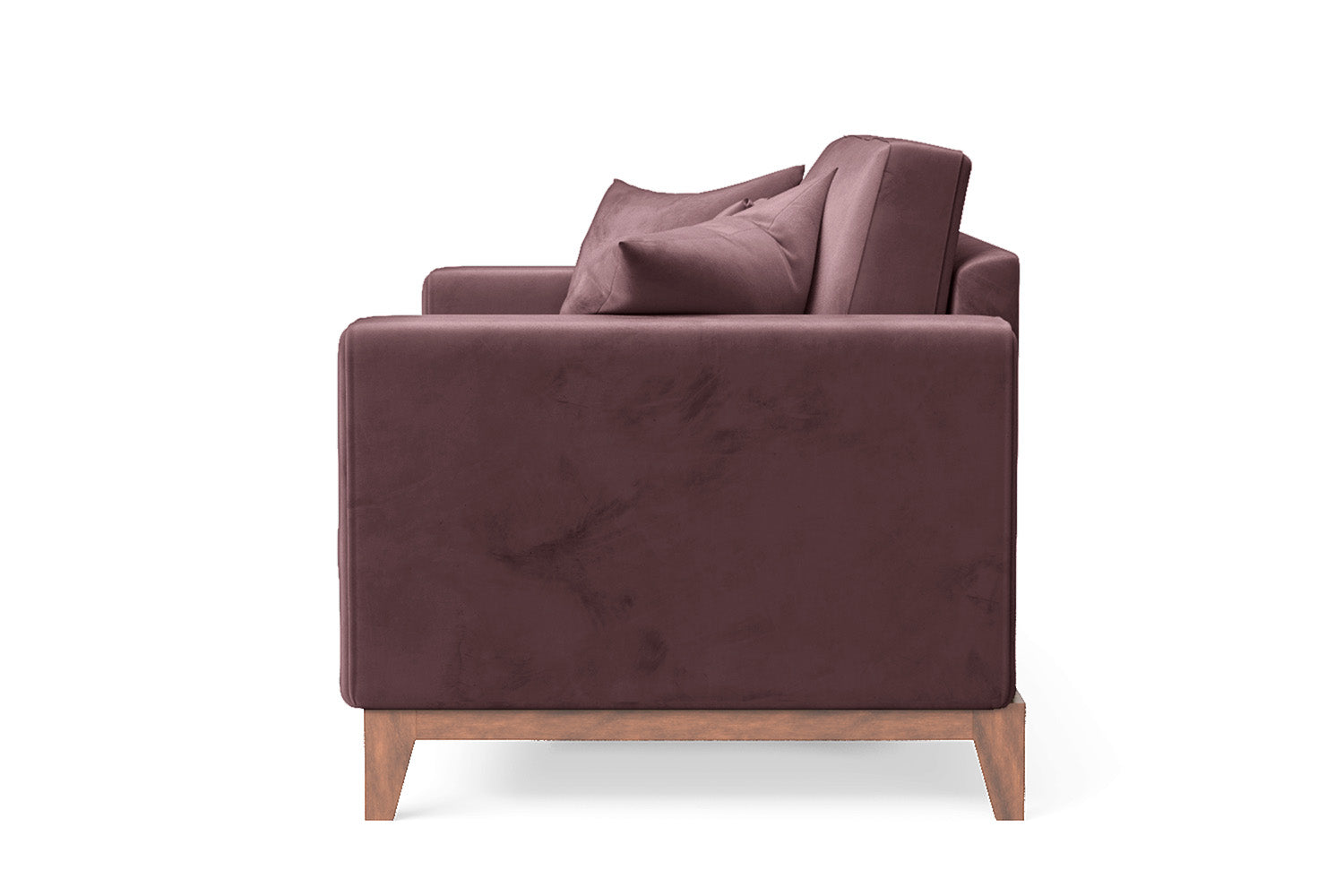 Lucca 2 Seater Sofa Grape Velvet