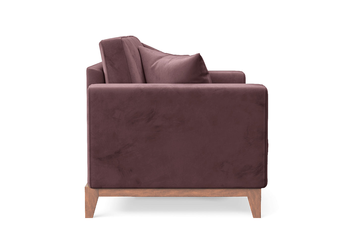 Lucca 2 Seater Sofa Grape Velvet