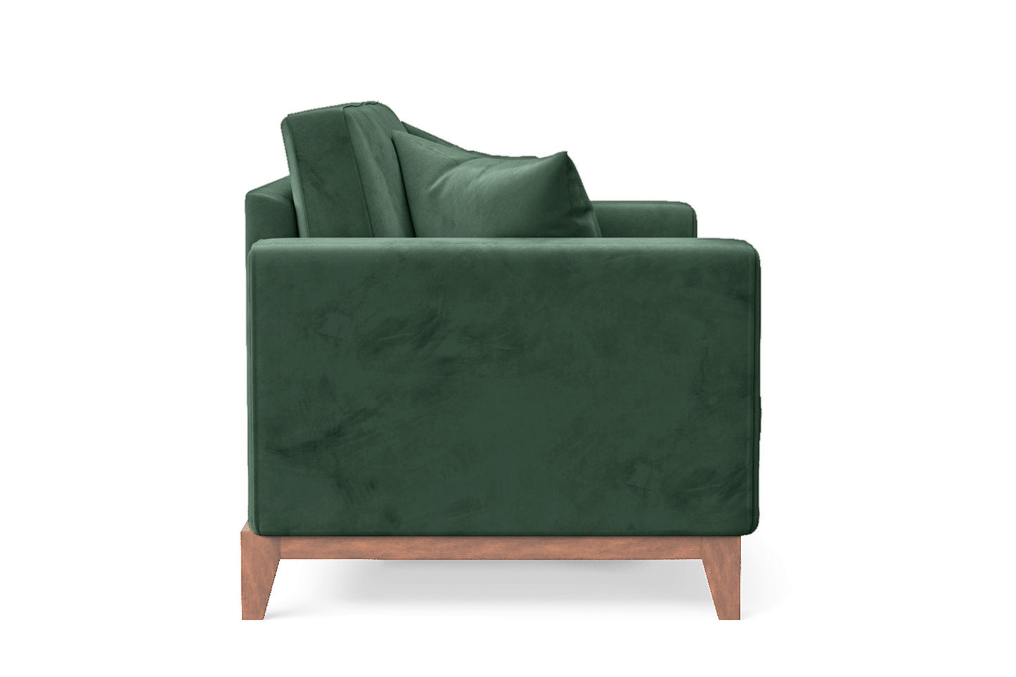 Lucca 2 Seater Sofa Green Velvet