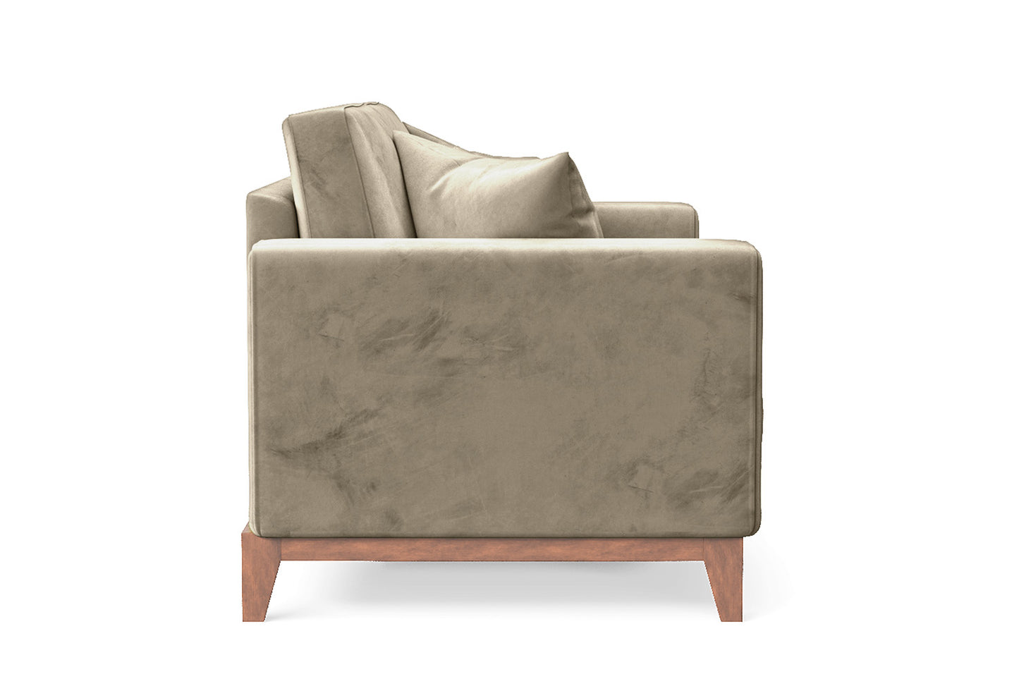 Lucca 2 Seater Sofa Sand Velvet