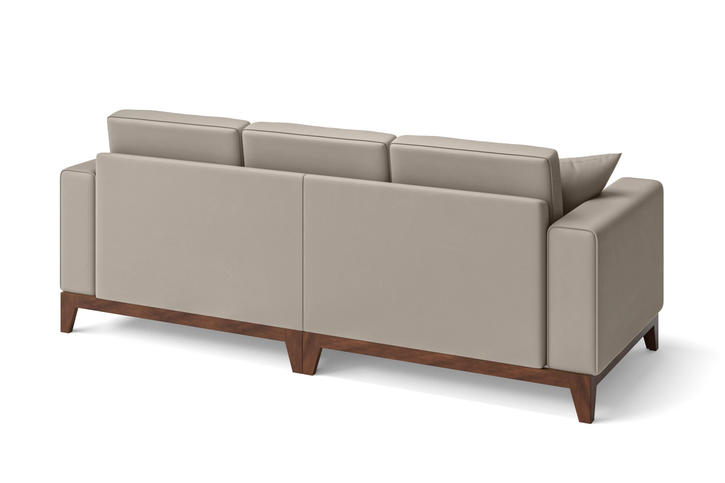 Lucca 3 Seater Sofa Sand Leather