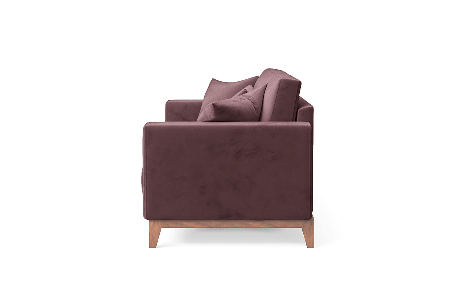 Lucca 3 Seater Sofa Grape Velvet