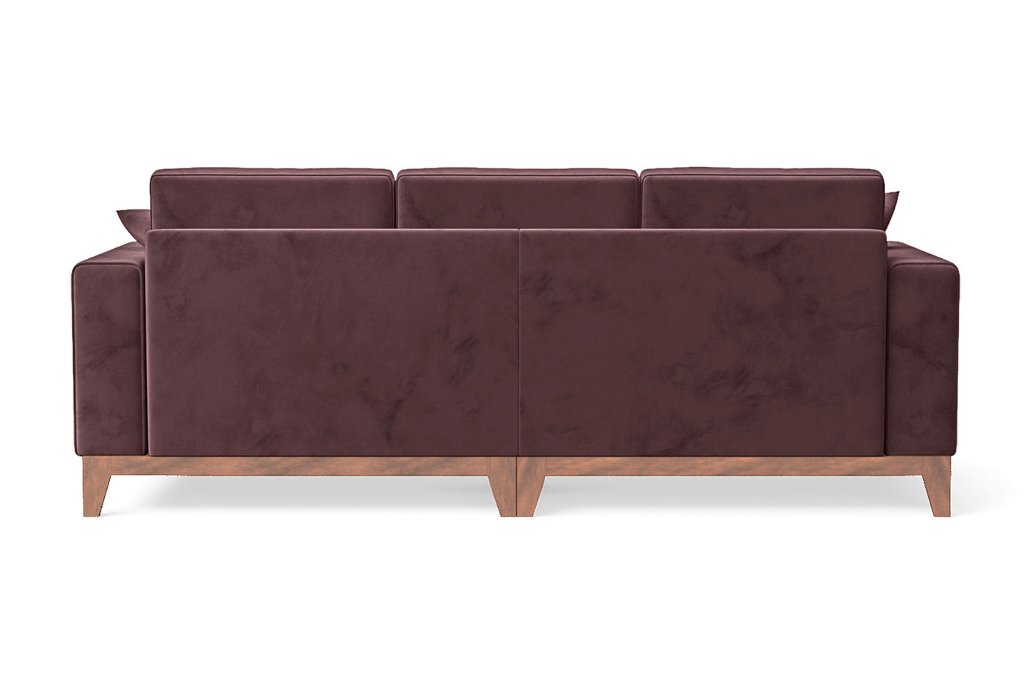 Lucca 3 Seater Sofa Grape Velvet