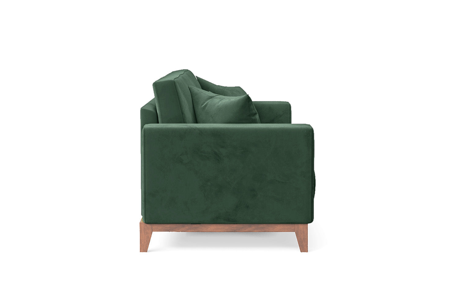 Lucca 3 Seater Sofa Green Velvet