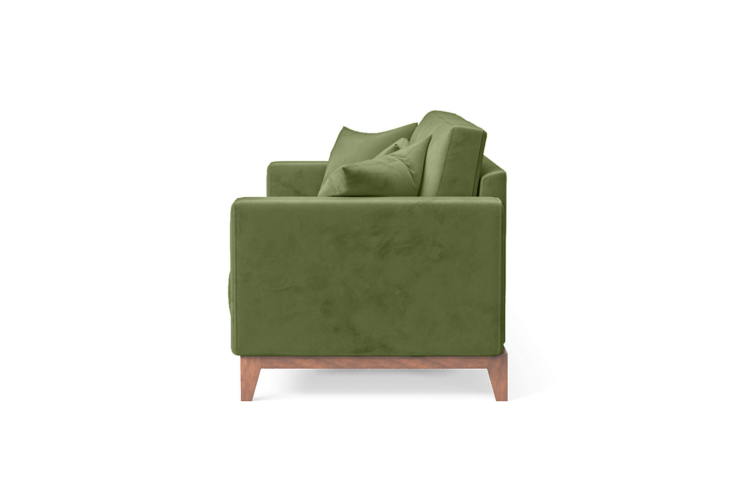 Lucca 3 Seater Sofa Lime Velvet