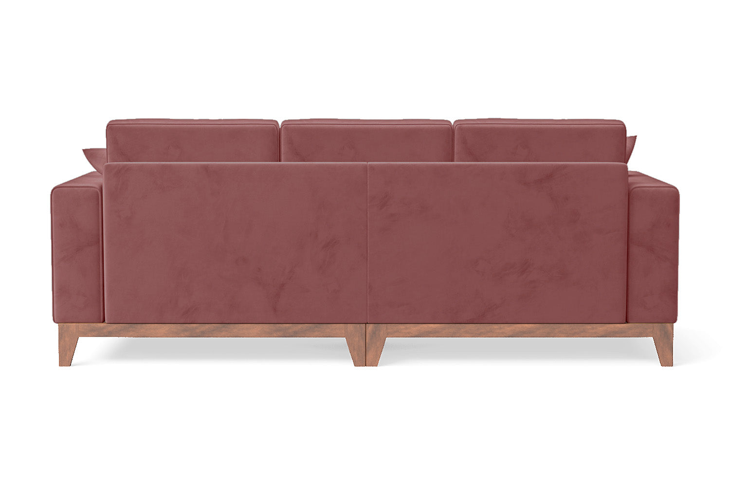 Lucca 3 Seater Sofa Pink Velvet