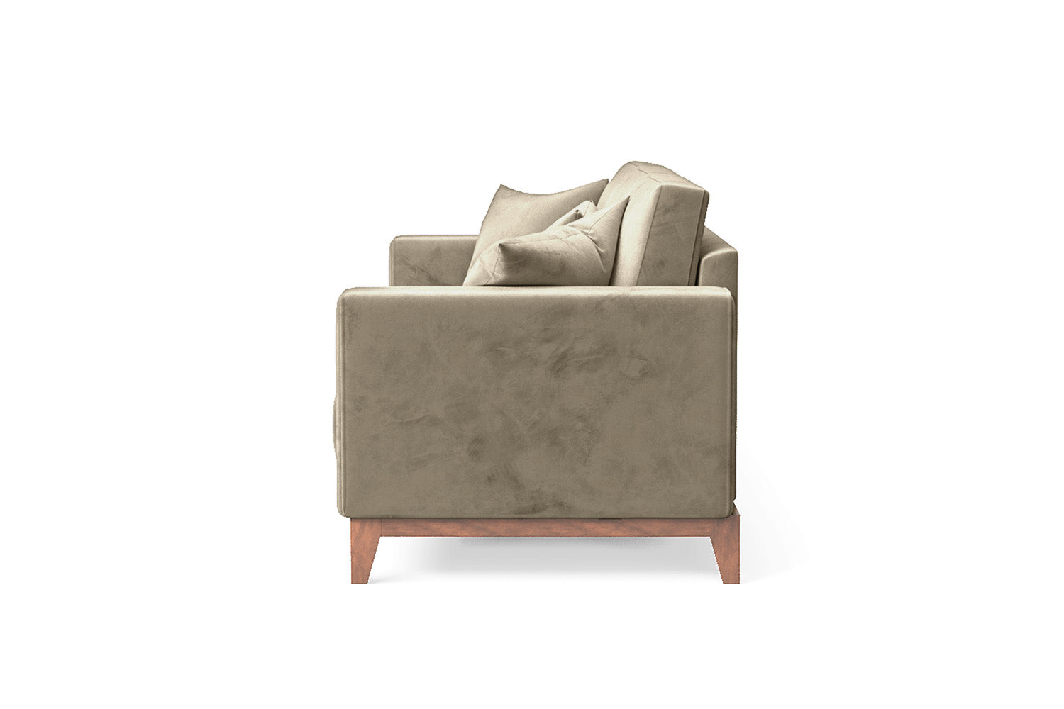 Lucca 3 Seater Sofa Sand Velvet