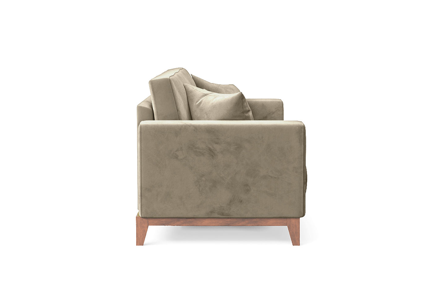 Lucca 3 Seater Sofa Sand Velvet